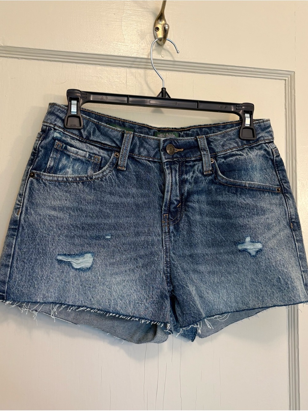 wild fable Distressed Blue Denim Jean Shorts